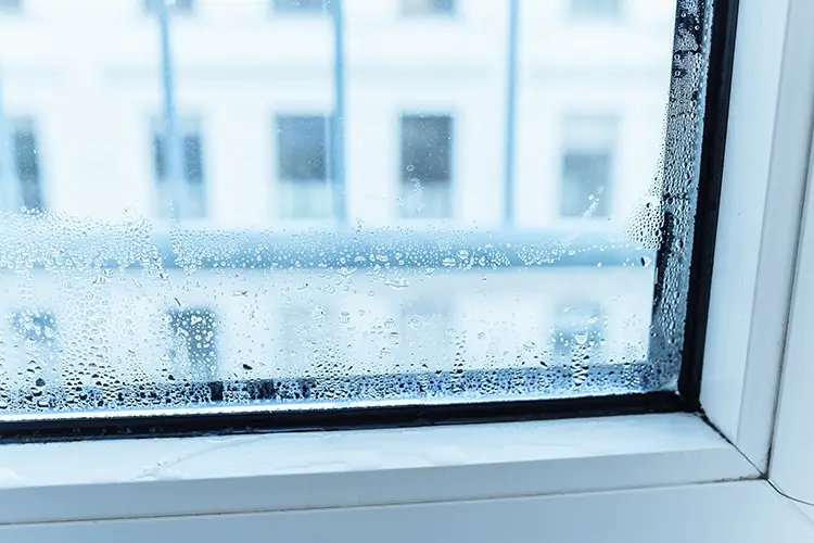 get rid of condensation inside your house